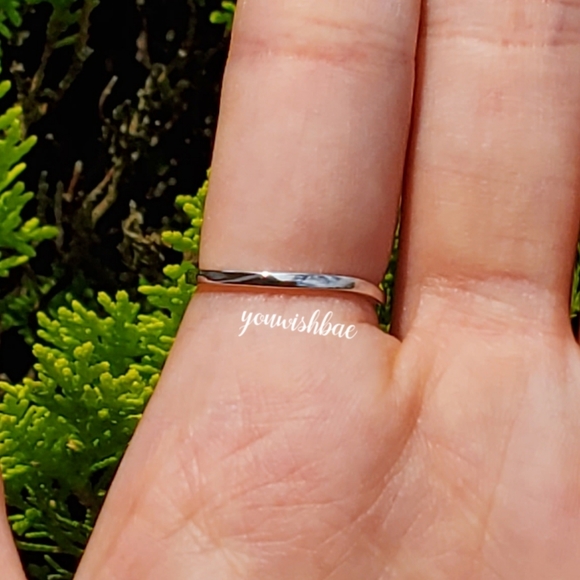 Silver Wave Ring Brand New Summer Size 925 Sterling Silver - Picture 6 of 8